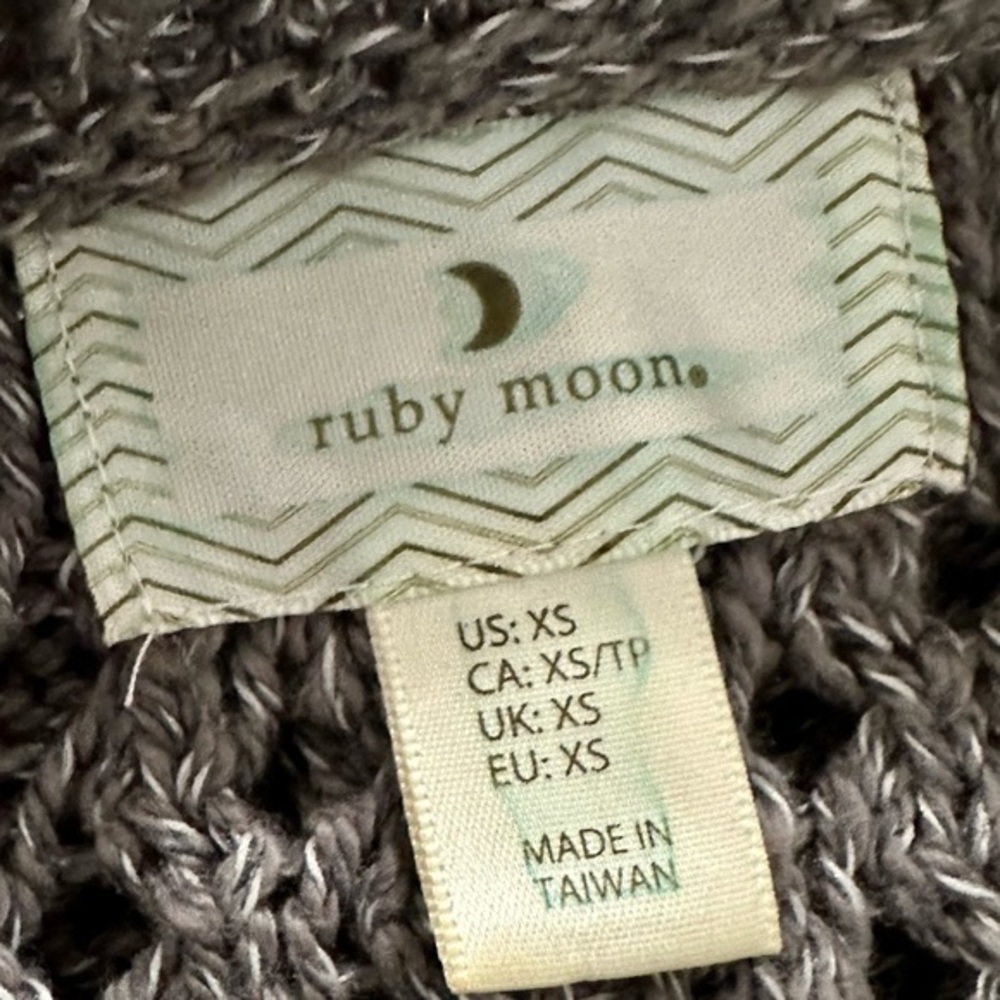Euc Ruby Moon Sweater Cable Knit Anthropologie Si… - image 8